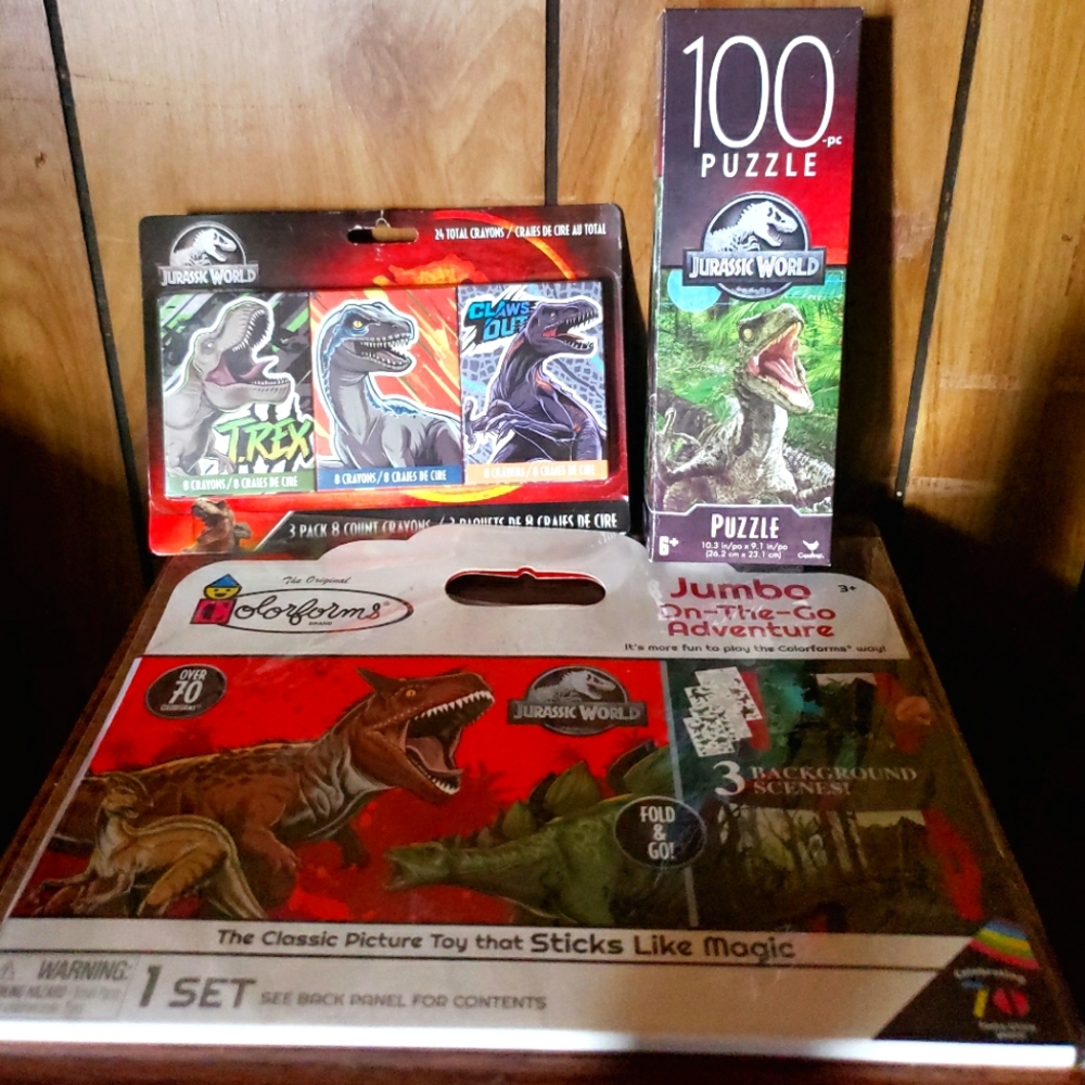 JURASSIC Park BUNDLE [3Piece]